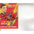 TOM BRADY 2020 AUTOGRAPHED TAMPA BAY BUCCANEERS...