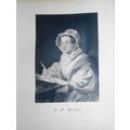 Mary Russell Mitford - steel engraving - 1873 -...