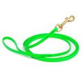 Dog Pet Leash Tropical Green w/ Brass Hardware ...