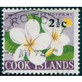 Cook Islands 1967 2½c on 3d Frangipani Type I S...