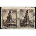 1945 Michel 393 - fine used (o) - pair