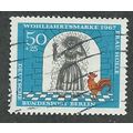 BERLIN -1967 50pf+25 'HUMANITARIAN RELEIF FUNDS...