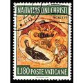 Vatican 1967 Christmas 180L Used Stamp