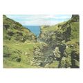 ROCKY VALLEY, TINTAGEL , CORNWALL used postcard...