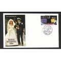 NUI-TUVALU 1986 ROYAL WEDDING $1 WEDDING COUPLE...