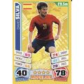 Match Attax World Cup 2014 214 David Silva Spain