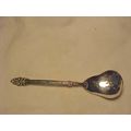 Silver Serving Spoon Pierced Berry Spoon Spanis...