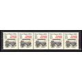 2258 13c Police Wagon Very Fine MNH Dry Gum PNC...