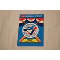 1989 Fleer Toronto Blue Jays Team History Stick...