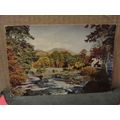 THE RIVER DOCHART, KILLIN, STIRLING used postca...