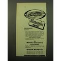 1950 British Railways Gleneagles Hotel Ad - Perthshire, Scotland