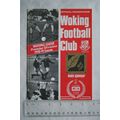 1990 programme Woking FC v. Merthyr Tydfil