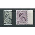 a Gambia stamps sg165 sg 165 see description rs...