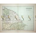 Yorkshire (North Eastern), England, Map, Book I...