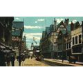 Eastgate, Chester, Cheshire, Shurey's Postcard