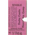 Manx Electric Railway Edmondson Ticket - Derby ...