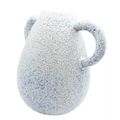 Reactive Blue & Grey Glaze Vase 16 CM Hand Craf...