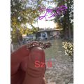 Full Wrap Yellow Marquise/Radiant Clear Gems Rh...