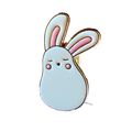 Animals "WHITE RABBIT" Collectable Badge / pin ...