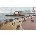 EC761 FLEETWOOD - S.S. MONA QUEEN LEAVING . PRI...