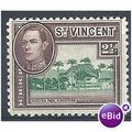 St Vincent 1938 SG153c 2 1/2d Green & Purple-Br...