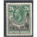 Northern Rhodesia 1925 SG12 2/6d Black & Green ...