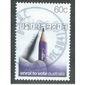 AUS 2012 60c 'ENROL TO VOTE' FINE USED (EBID42-...
