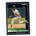 1992 Pinnacle Rickey Henderson baseball card #4...