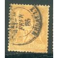 France 1877 - 25c yellowish brown - Peace & Com...