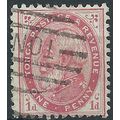 Tonga 1886 SG1ba 1d Pale Carmine Fine Used..