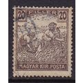 HUNGARY 1916 HARVESTERS 20f USED SG252