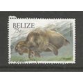 Belize 2000 Wildlife 75c Manatee, used. SG1261A