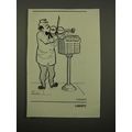 1947 Cartoon by Lawrence Lariar - Coin Here Sel...