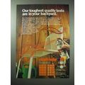1979 Plasti-Kote Paint Ad - Our Toughest Quality Tests