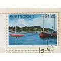 St Vincent 1975 Tourism $1.25 Yachting Marina U...
