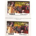 TUVALU 1978 25th ANNIV CORONATION 2 X BOOKLETS