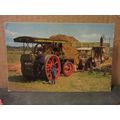 RUSTON and HORNSBY TRACTION ENGINE used postcar...