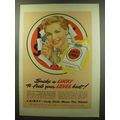 1949 Lucky Strike Cigarettes Advertisement - Sm...