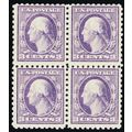 464, Mint F/VF NH/LH Scarce Block of Four Cat $...