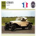 Collectors Club card. Classic Cars. Citroen Caddy