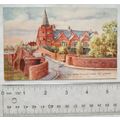 pre 1918 postcard Port Sunlight, Dell Bridge & ...