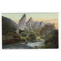 Pickering Tors Dovedale Postcard Derbyshire G M...