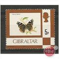 SG380 5p Vanessa atalanta (butterfly).Mounted M...