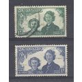 NewZealand.1944 Health Stamps(Queen Elizabeth I...