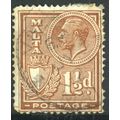 Malta 1926 - SG160 - 1½d brown - KGV - used
