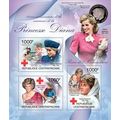 CENTRAL AFRICA 2011 SHEET MNH PRINCESS DIANA RO...