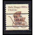 1902a 7.4c Baby Buggy Fine MNH Dry Gum CNS 2 PA...