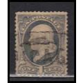 Used 206 1c Benjamin Franklin Average Plus RA0380