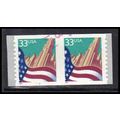 Used 3281c 33c U.S. Flag Over City Very Fine CN...