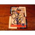 2021 Donruss, Autograph Card, w/COA, CHASE ELLI...